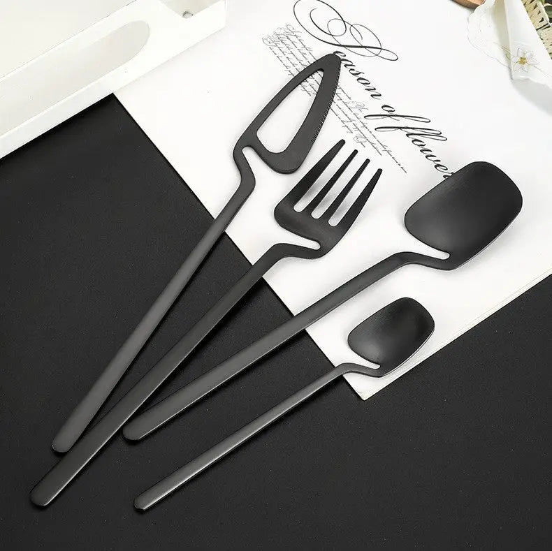 24 Pcs Parisian Flatware Scope Kitchen