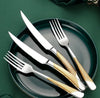 24 Pcs Vintage Flatware Scope Kitchen