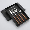 24 Pcs Italian Flatware Scope Kitchen