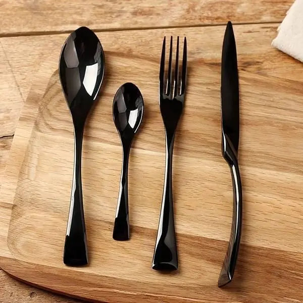 24 PCS Luxury Flatware Scope Kitchen